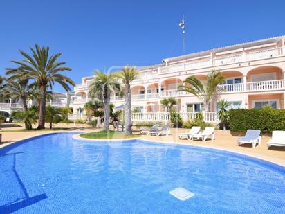 Vista exterior de Apartament en venda en Benissa amb Aire condicionat, Jardí privat i Terrassa