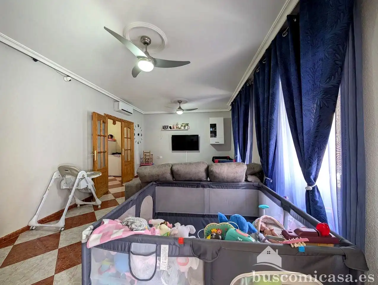 Sala de estar de Casa o chalet en venta en Lupión con Aire acondicionado, Calefacción y Terraza