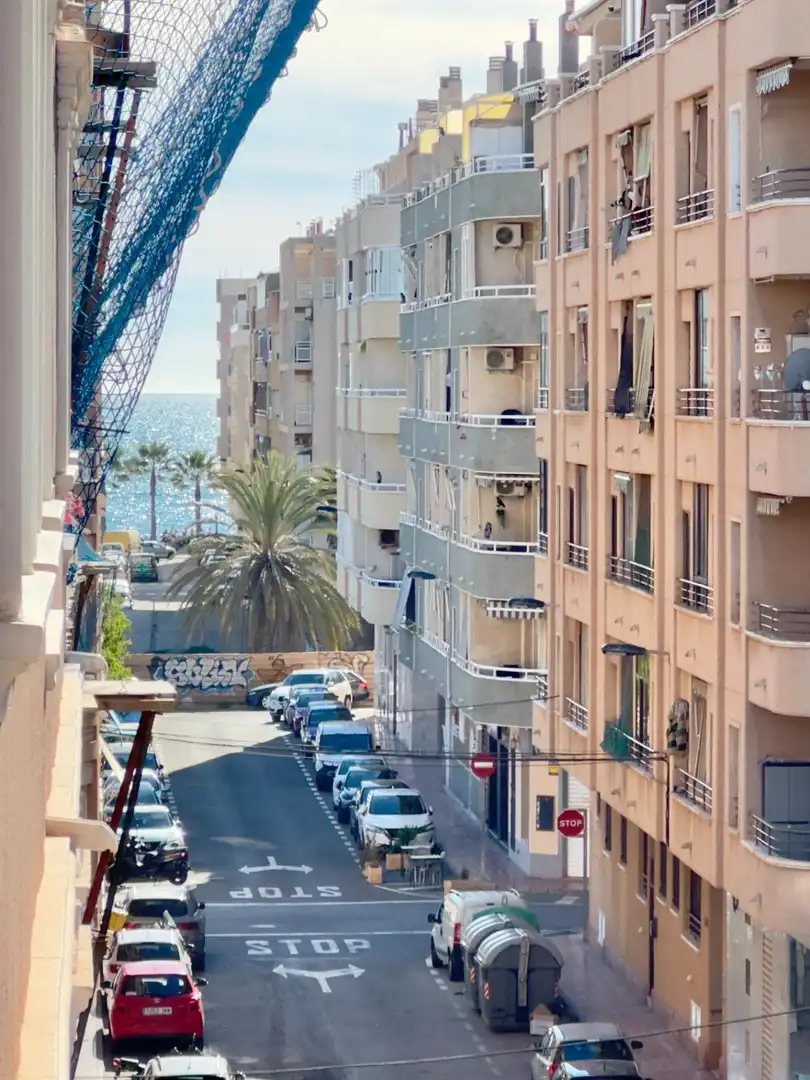 Vista exterior de Apartamento en venta en Torrevieja con Aire acondicionado, Terraza y Amueblado