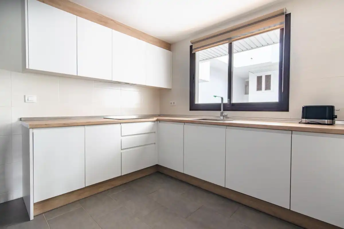 Kitchen of Flat for sale in Salobreña  with Air Conditioner, Heating and Private garden