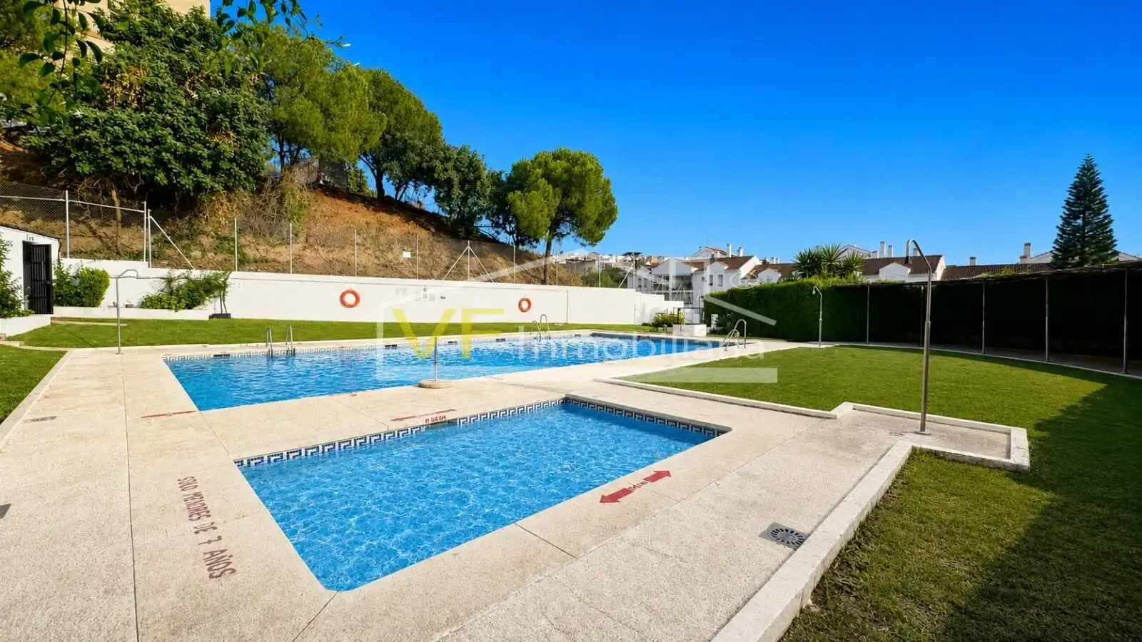 Piscina de Piso en venta en Málaga con Aire acondicionado, Calefacción y Terraza