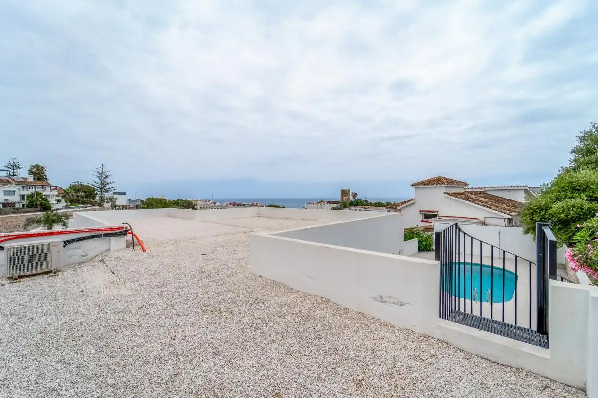 Terrassa de Casa o xalet en venda en Benalmádena amb Aire condicionat, Calefacció i Jardí privat