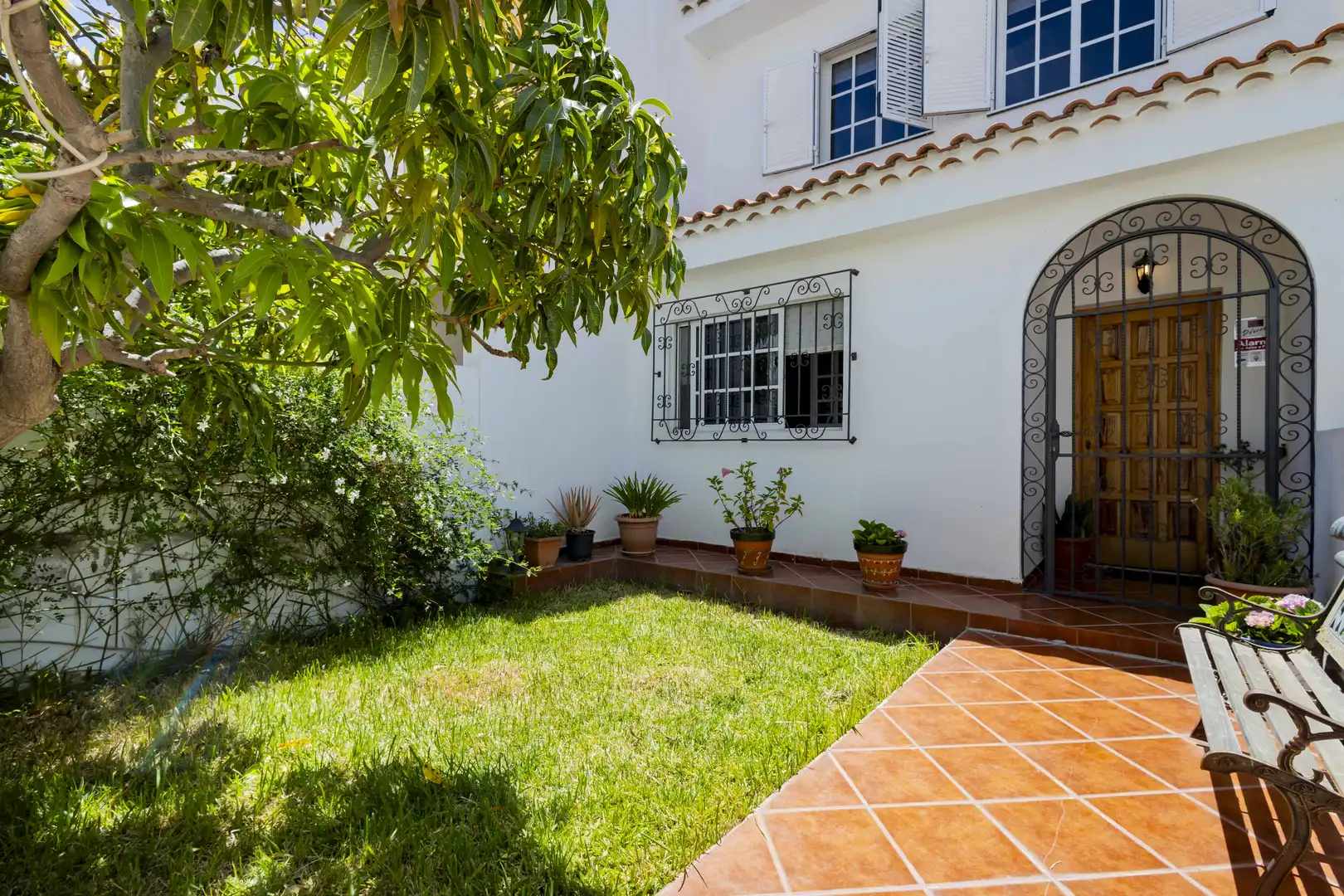 Jardín de Casa adosada en venta en El Rosario con Aire acondicionado, Jardín privado y Terraza