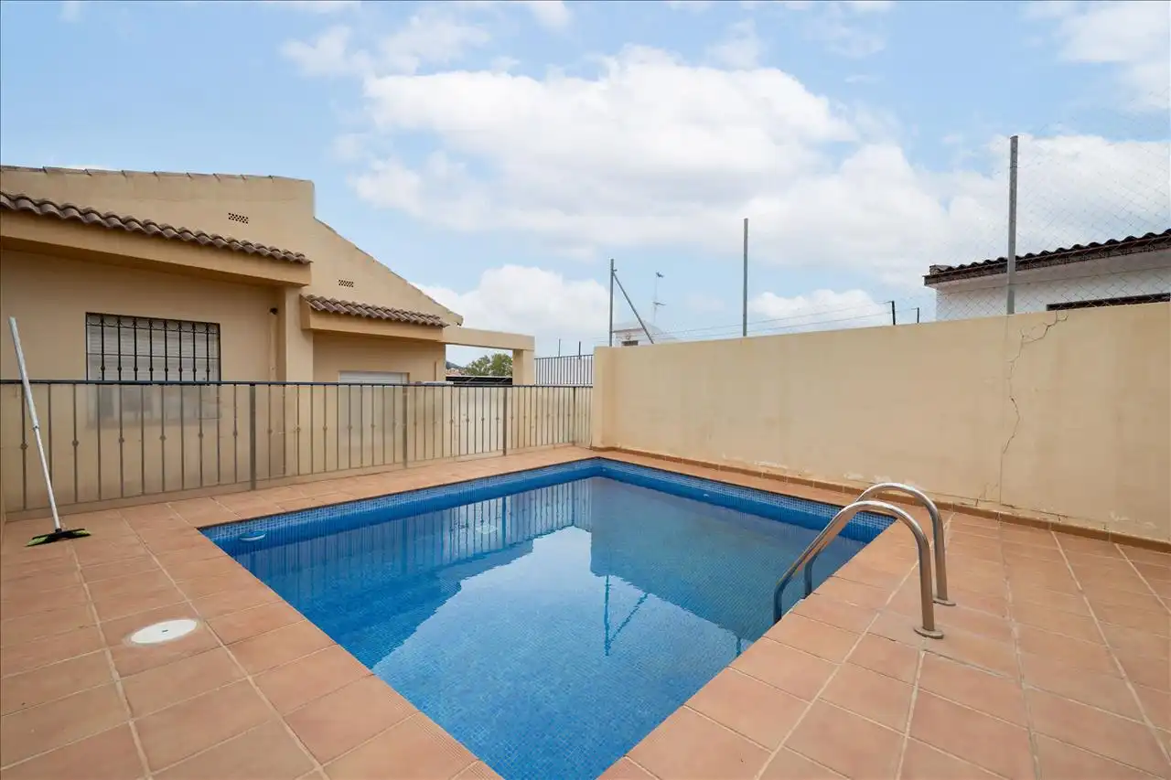 Swimming pool of Detached homes for sale in Málaga  with Terrace and Swimming Pool