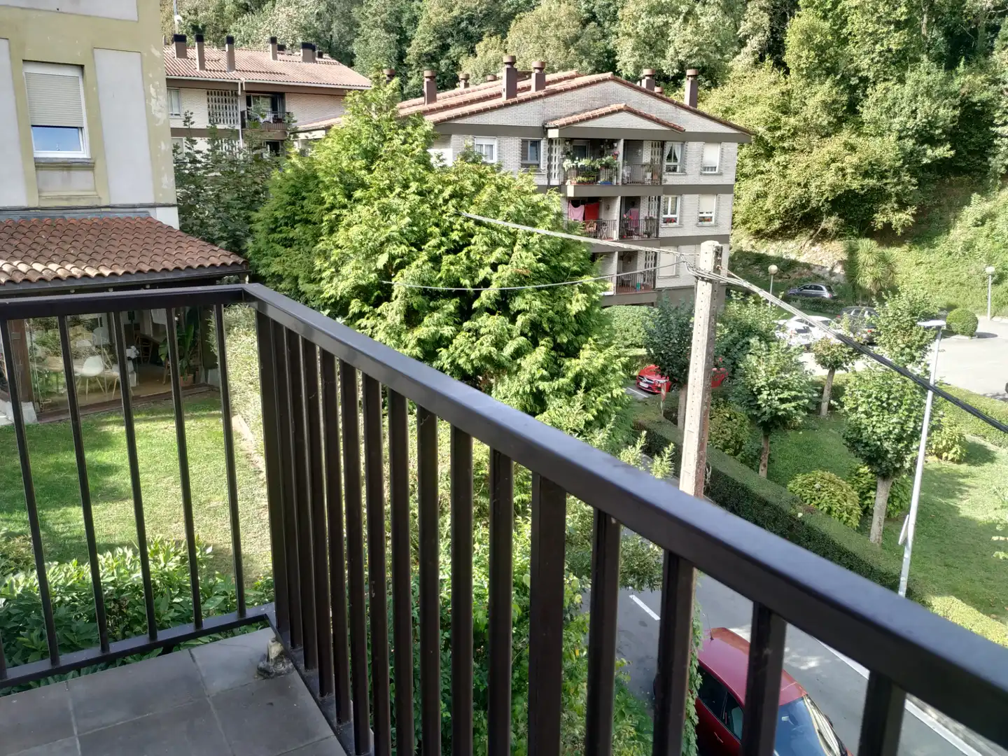 Balcony of Flat for sale in Aiete