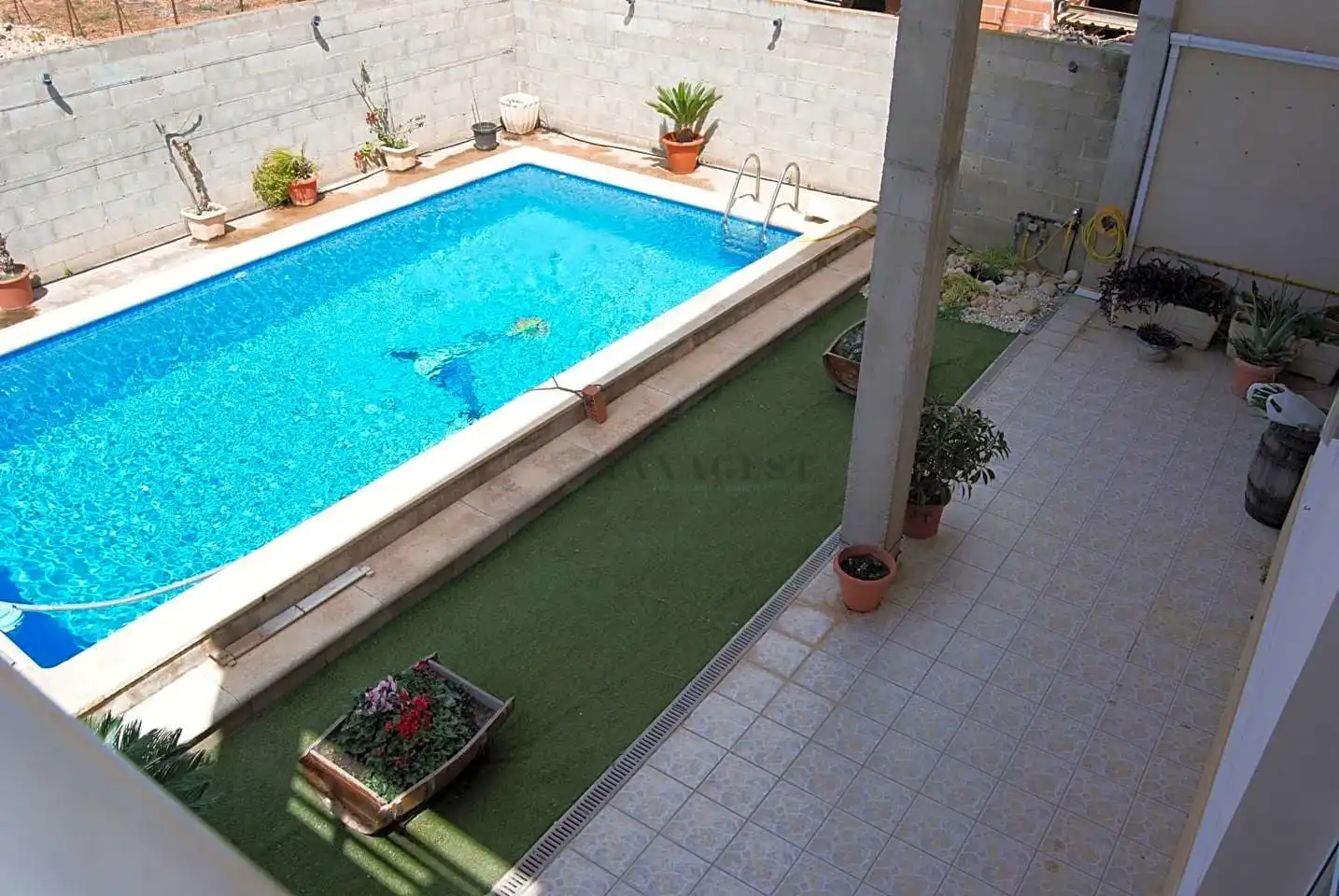 Piscina de Casa o chalet en venta en L'Aldea con Aire acondicionado, Jardín privado y Terraza