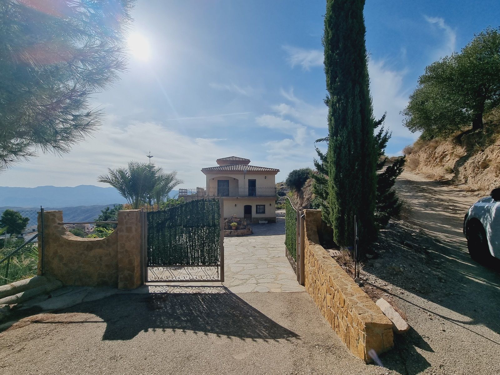 Vista exterior de Casa o xalet en venda en Bédar amb Aire condicionat, Terrassa i Traster