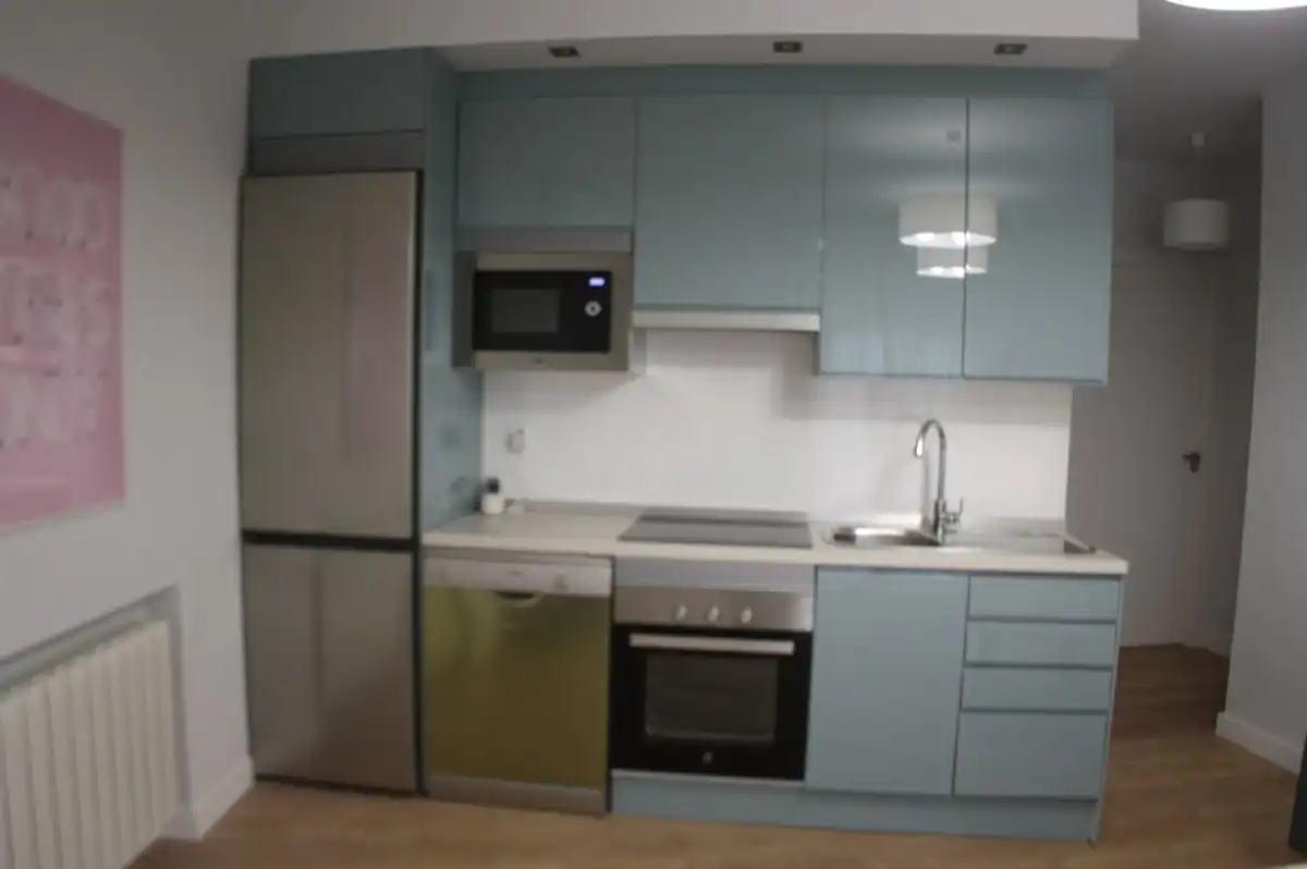 Küche von Wohnung zur Miete in Plasencia mit Heizung, Möbliert und Balkon