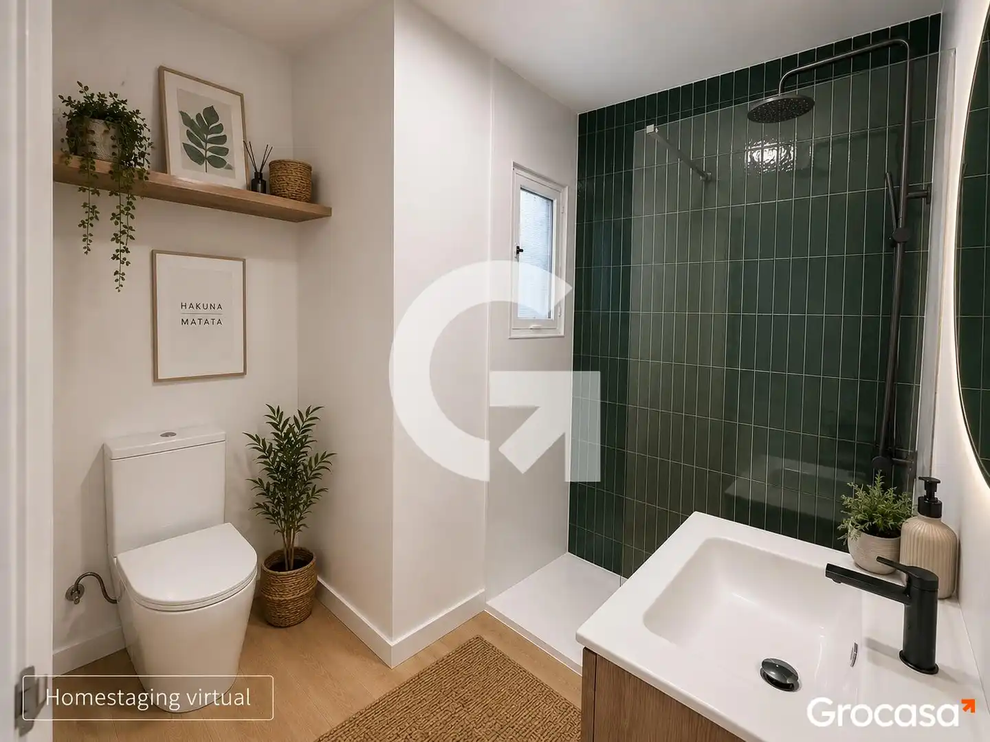 Bathroom of Flat for sale in Badalona  with Balcony