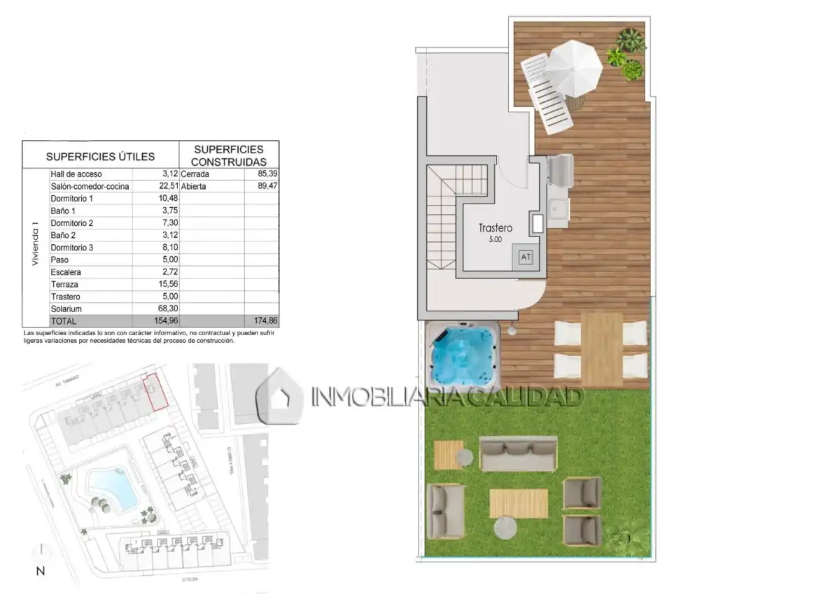 Piso en venta en Santa Pola con Calefacción, Trastero y Piscina
