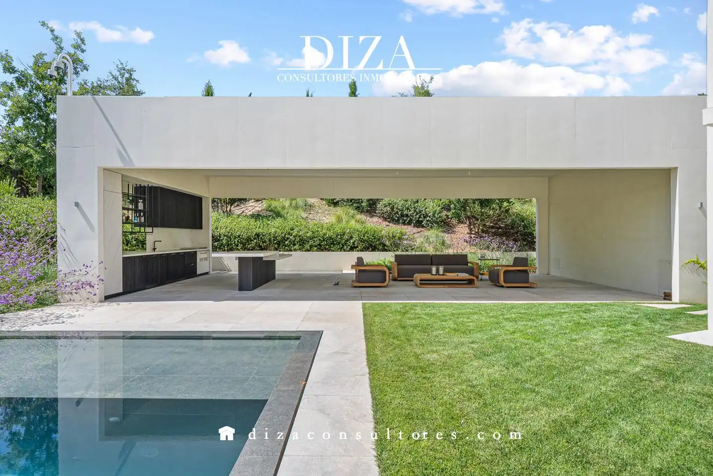 Terraza de Casa o chalet en venta en Pozuelo de Alarcón con Aire acondicionado, Calefacción y Jardín privado
