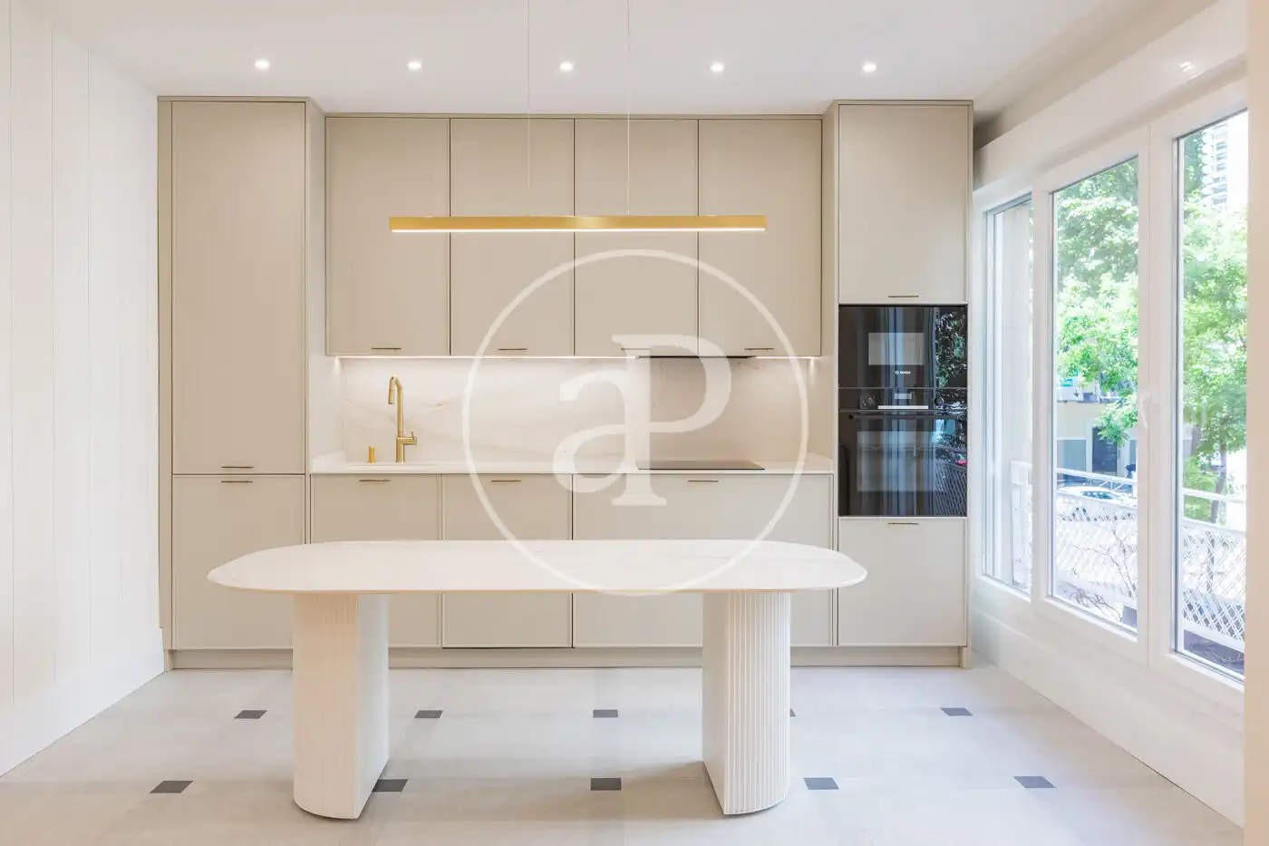 Kitchen of Flat for sale in Madrid  with Air Conditioner and Heating