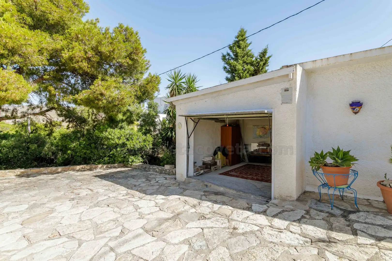 Außenansicht von Haus oder Chalet zum Verkauf in El Campello mit Klimaanlage, Privatgarten und Terrasse