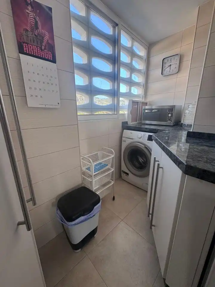 Cocina de Apartamento en venta en Cullera con Terraza, Amueblado y Sauna