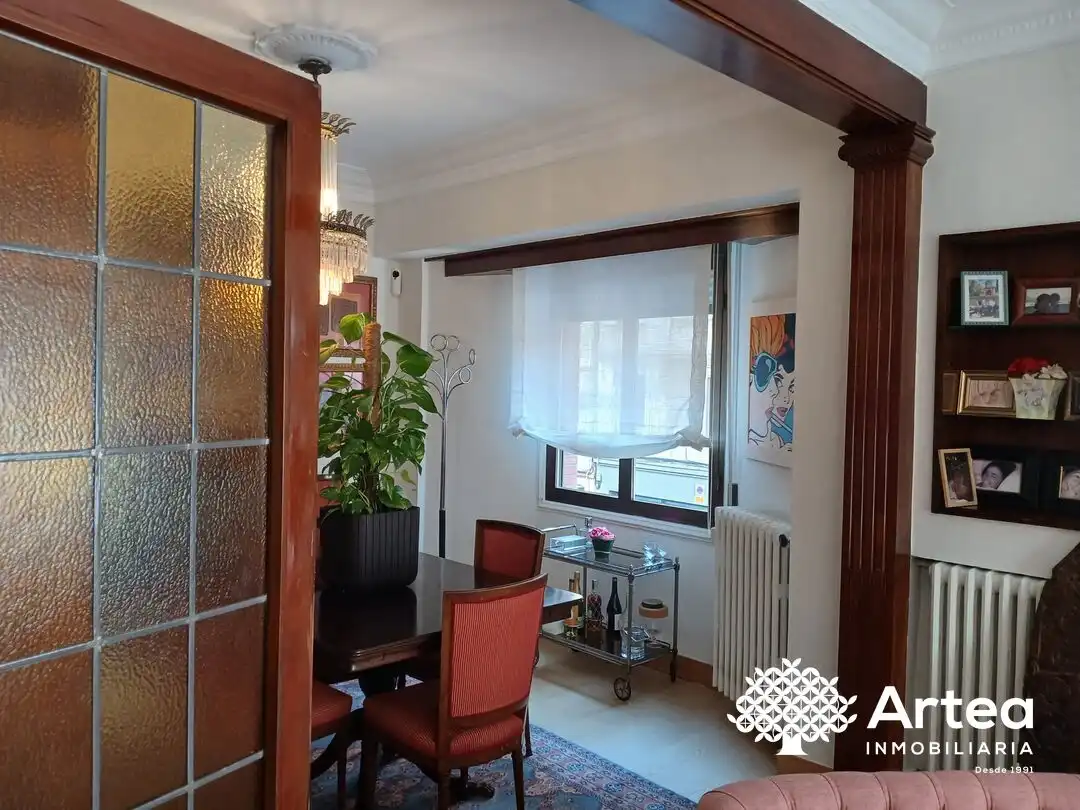 Dining room of Flat for rent in Bilbao   with Heating