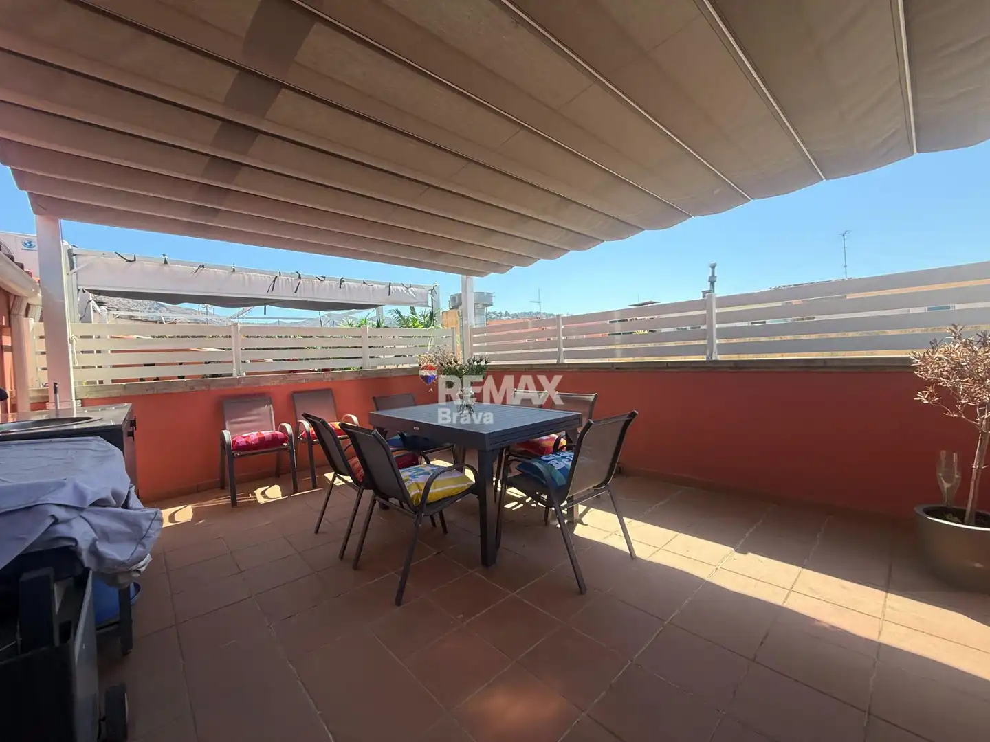 Terrace of Attic for sale in Roses  with Air Conditioner, Terrace and Furnished