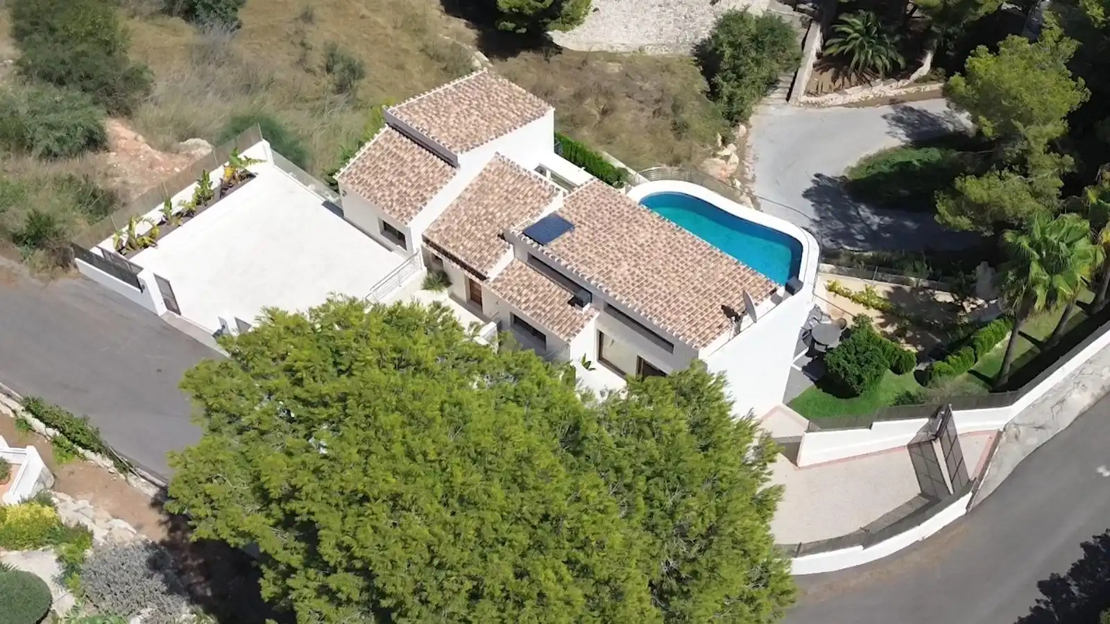Vista exterior de Casa o chalet en venta en Jávea / Xàbia con Aire acondicionado, Calefacción y Jardín privado