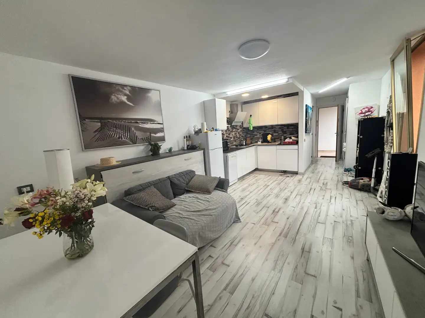 Cocina de Piso de alquiler en Puerto de la Cruz con Terraza y Balcón
