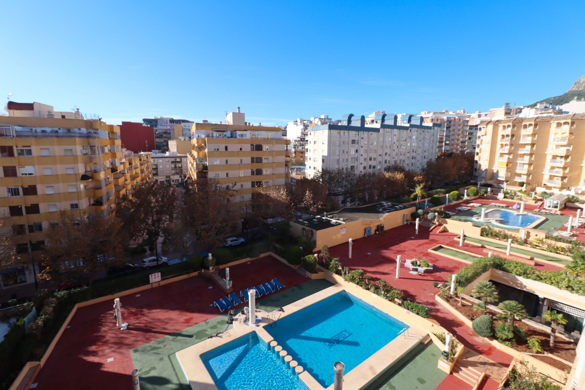 Piscina de Apartament en venda en Calpe / Calp amb Terrassa, Moblat i Forn
