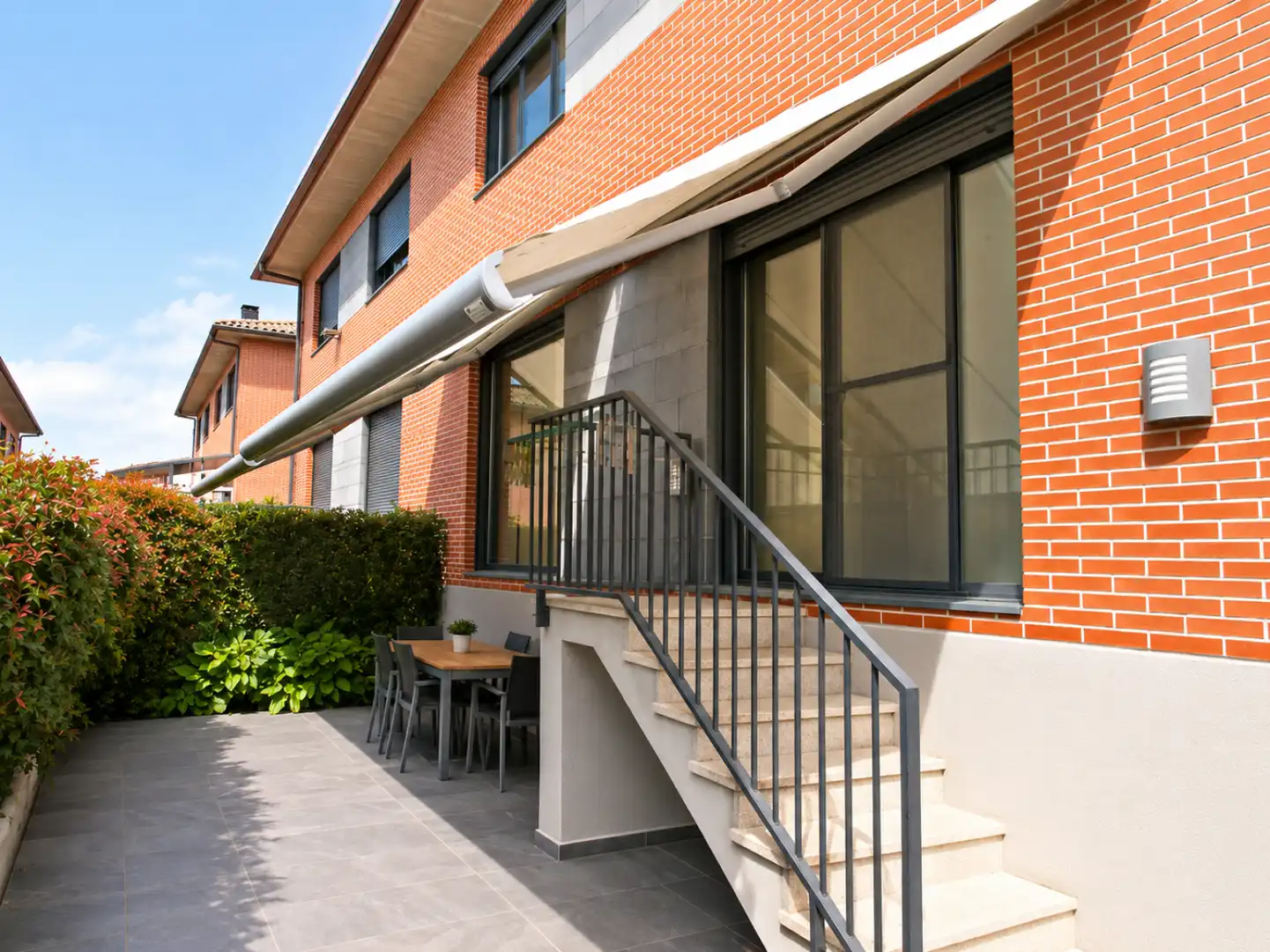 Terrassa de Casa o xalet de lloguer en Orkoien amb Calefacció, Jardí privat i Terrassa