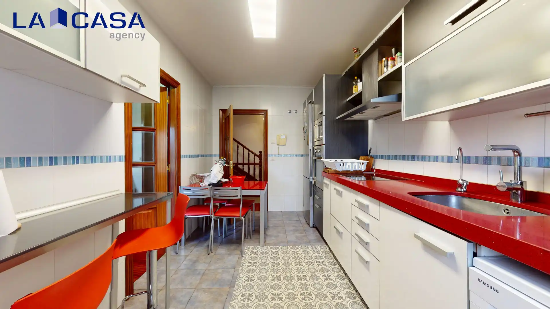 Cuina de Casa adosada en venda en Barrika amb Terrassa i Traster