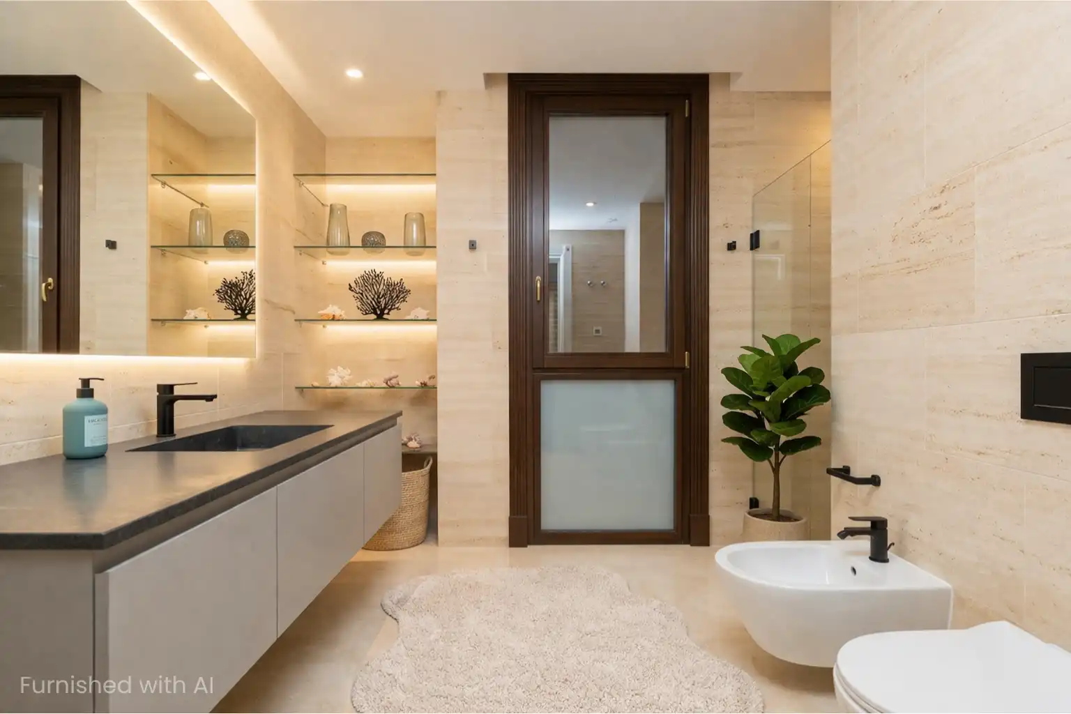 Bathroom of Houses for sale in Estepona  with Private garden, Terrace and Swimming Pool