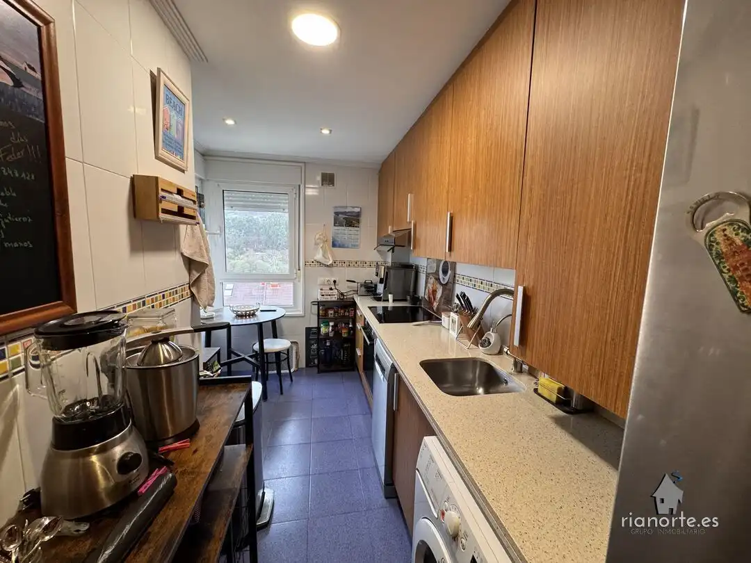 Kitchen of Flat for sale in Ribadesella  with Heating and Storage room