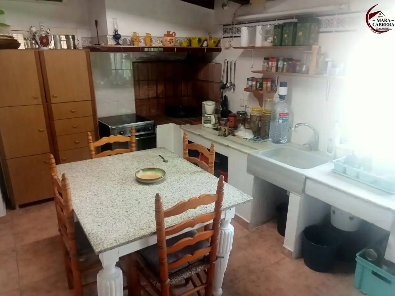 Cocina de Casa o chalet en venta en Cullera con Aire acondicionado, Jardín privado y Terraza