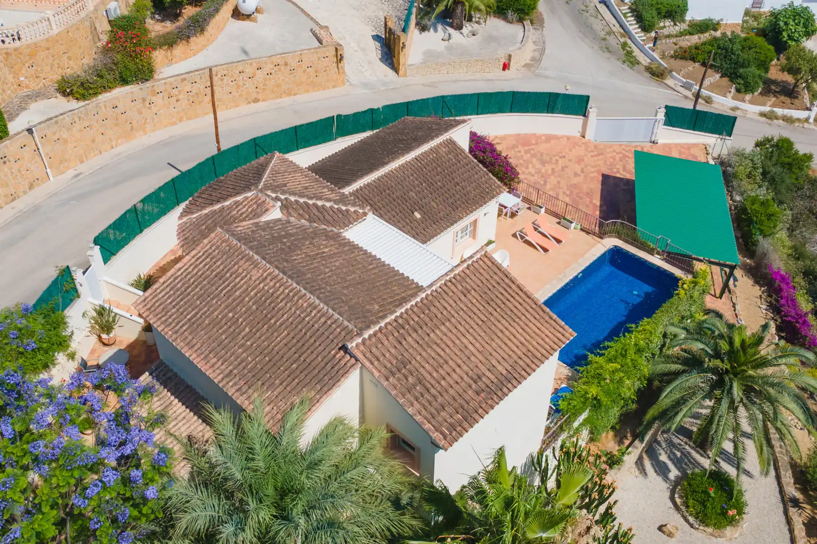 Vista exterior de Casa o chalet en venta en Jávea / Xàbia con Aire acondicionado, Jardín privado y Terraza