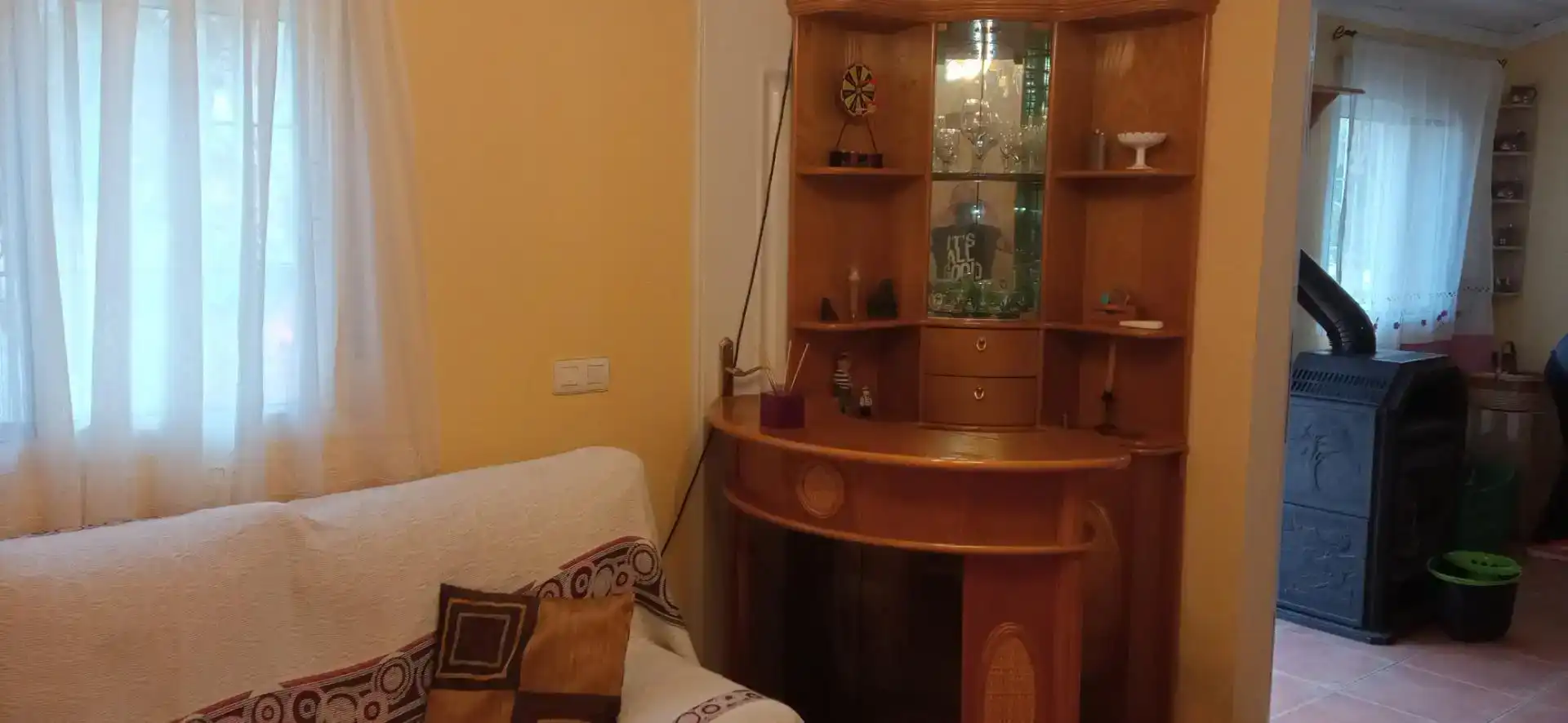 Dormitori de Planta baixa en venda en Caravaca de la Cruz amb Aire condicionat, Moblat i Forn