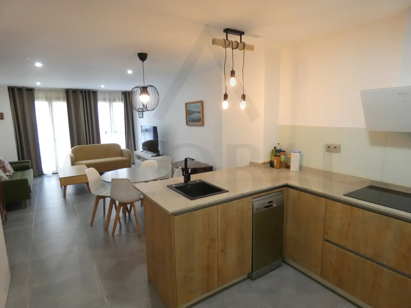 Küche von Wohnung zur Miete in Cartagena mit Klimaanlage, Heizung und Möbliert