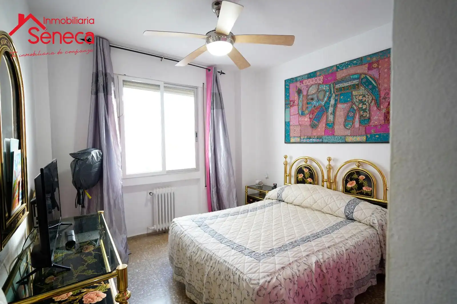 Bedroom of Flat for sale in Córdoba  with Air Conditioner and Heating