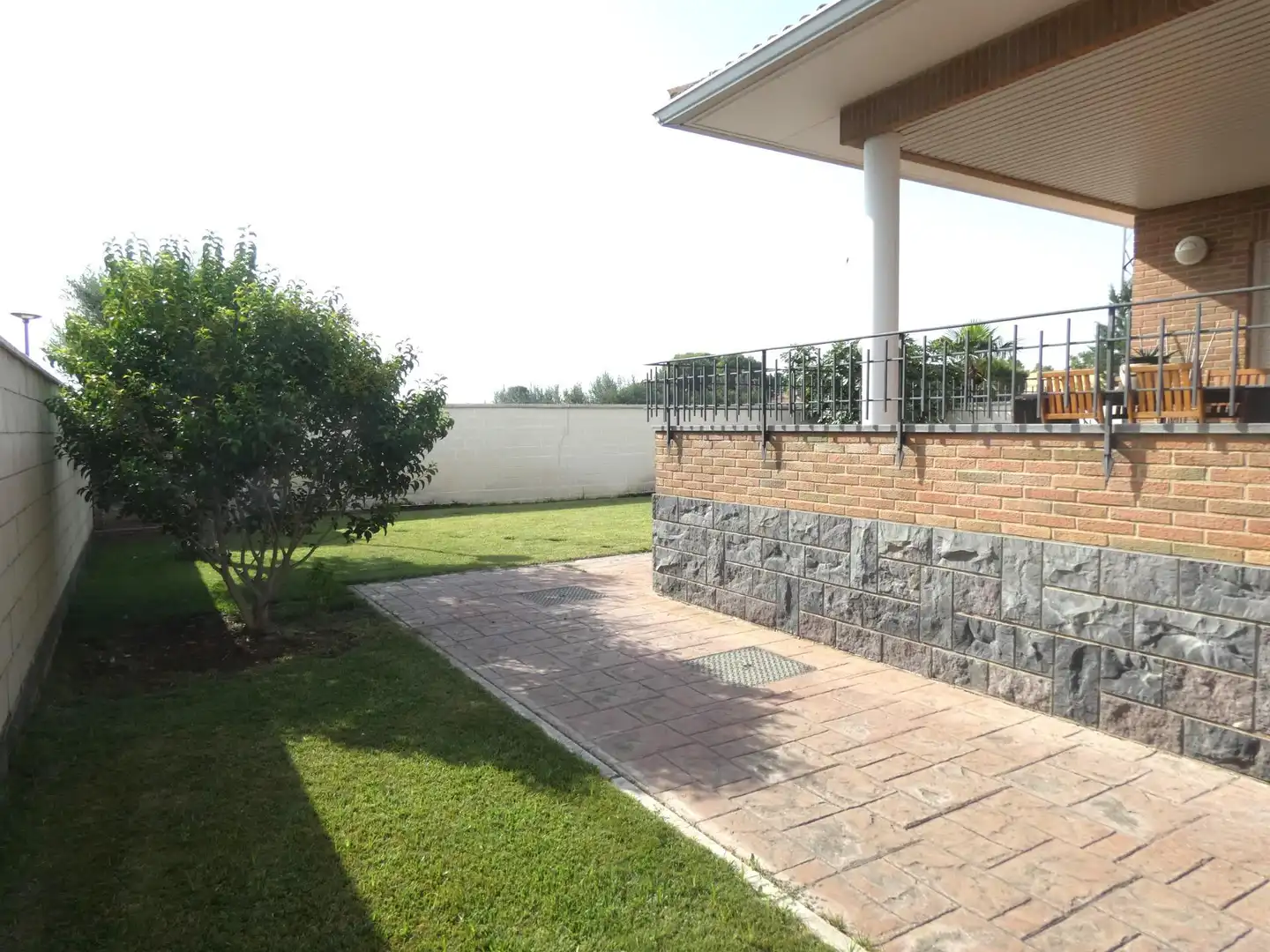 Terrassa de Casa o xalet en venda en Utebo amb Aire condicionat, Calefacció i Jardí privat