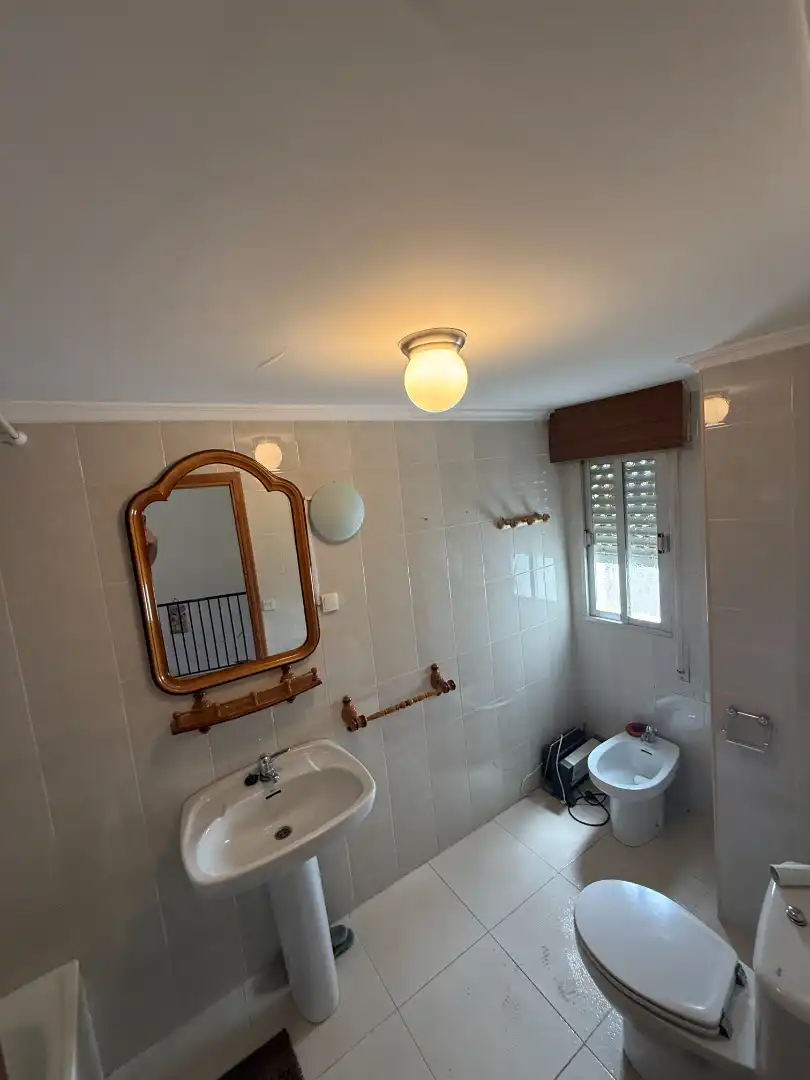 Bathroom of Houses for sale in Lezuza  with Private garden, Terrace and Furnished