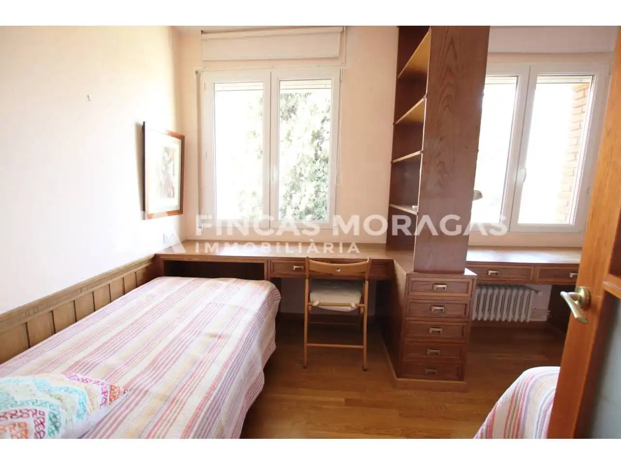 Bedroom of Attic for sale in Sant Cugat del Vallès  with Air Conditioner, Heating and Parquet flooring