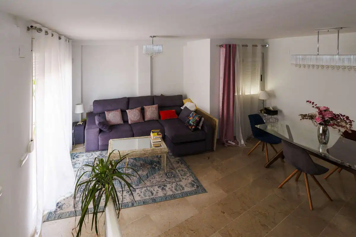 Sala de estar de Ático en venta en Catarroja con Terraza