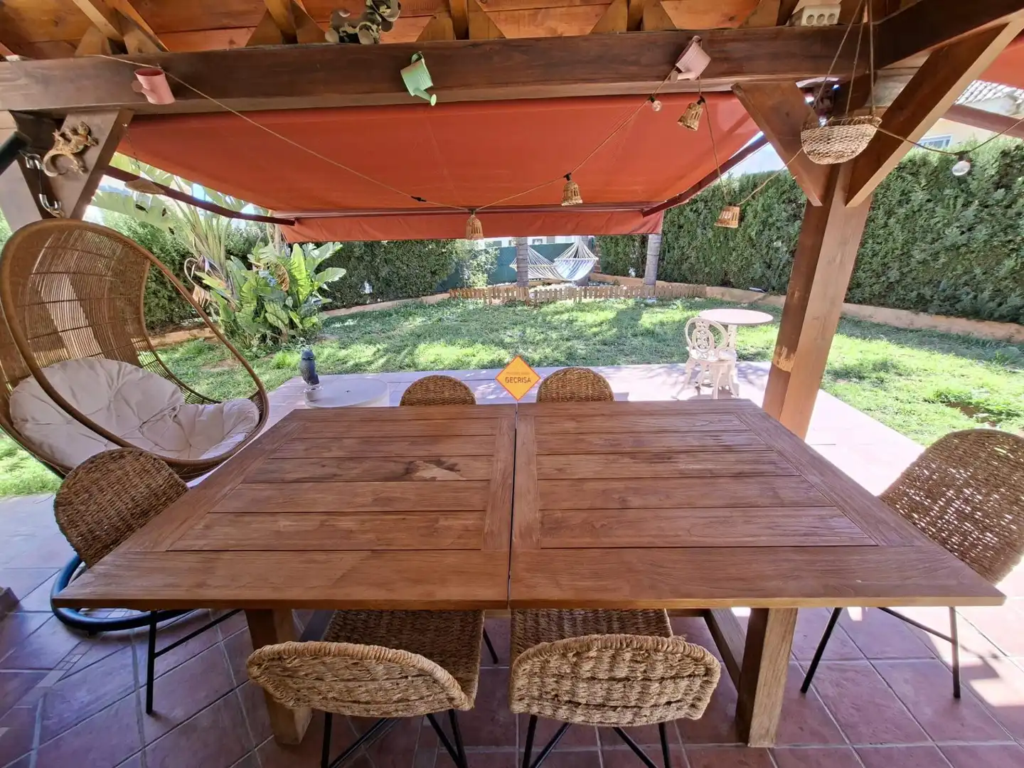 Terraza de Casa o chalet en venta en Paterna con Aire acondicionado, Calefacción y Jardín privado
