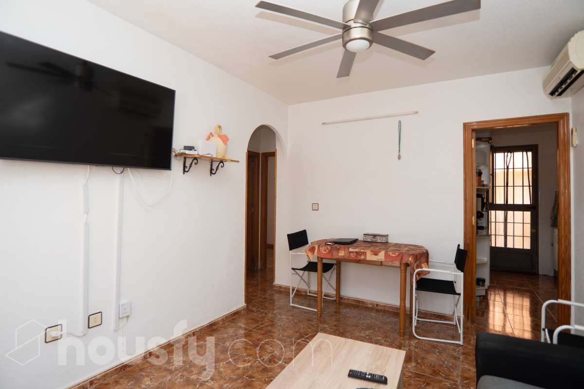 Sala de estar de Planta baja en venta en Mazarrón con Aire acondicionado, Trastero y Amueblado