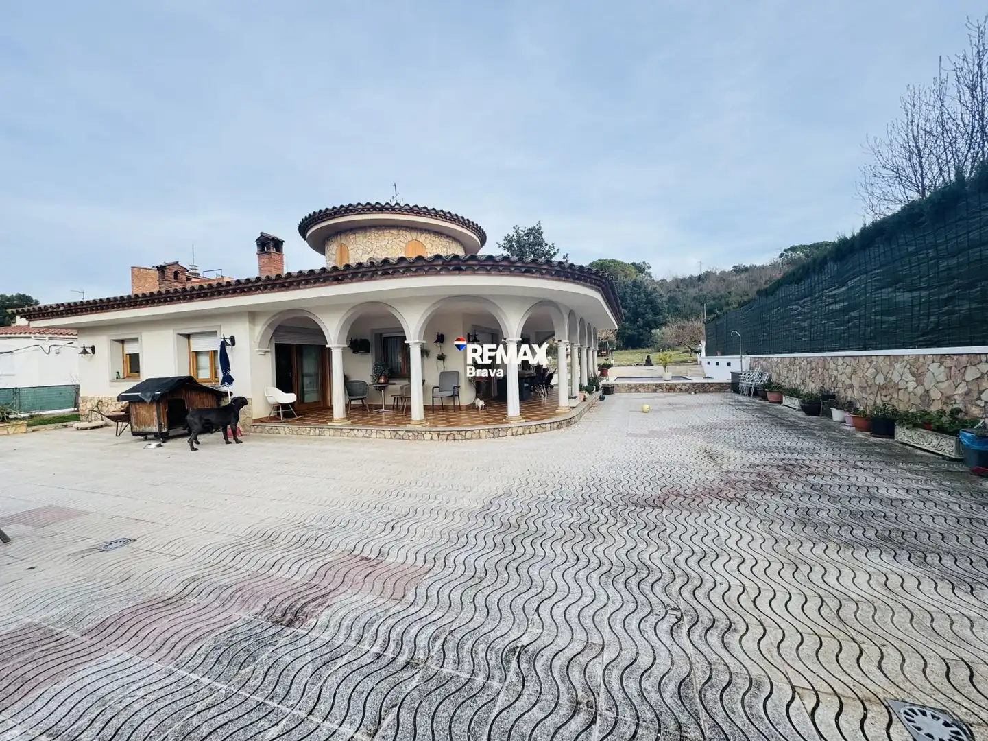 Vista exterior de Casa o chalet en venta en Girona con Aire acondicionado, Jardín privado y Terraza