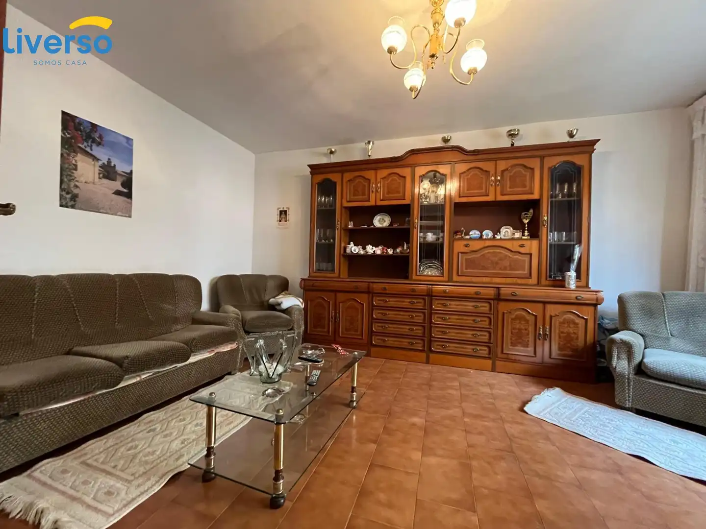 Living room of Houses for sale in Grisaleña  with Heating, Terrace and Storage room