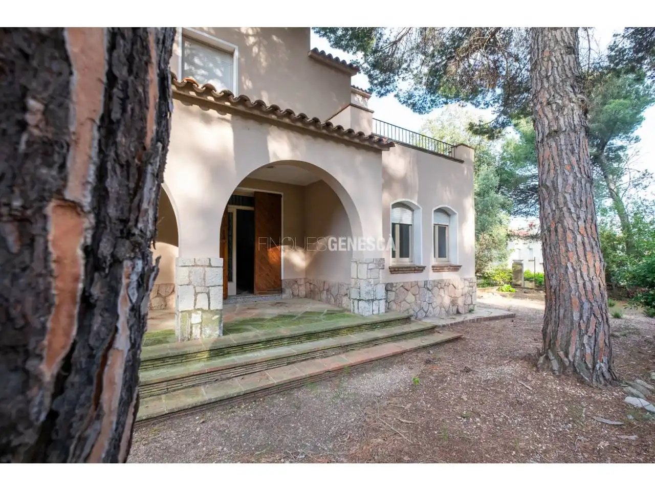 Exterior view of Houses for sale in Matadepera  with Private garden and Swimming Pool
