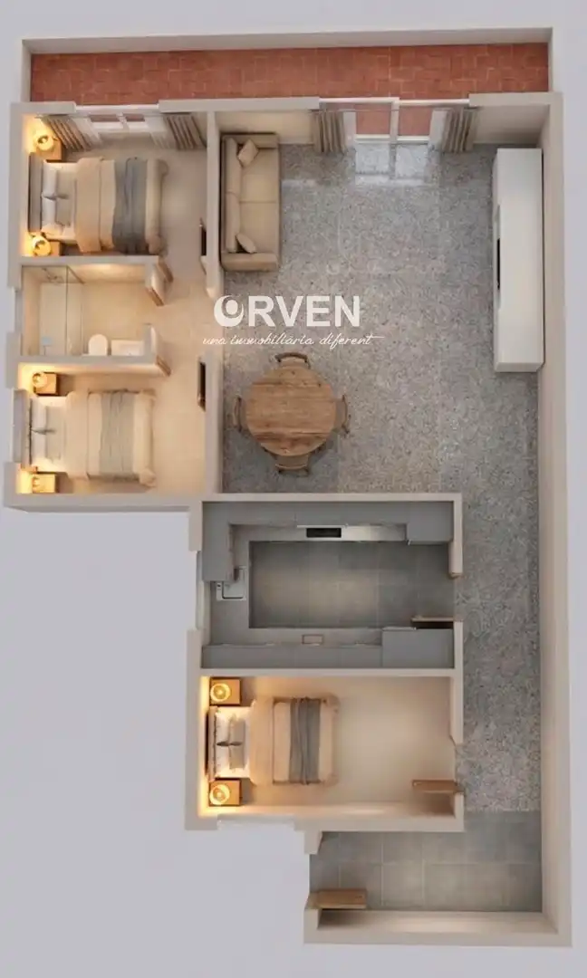 Kitchen of Flat for sale in Tarragona  with Heating and Terrace