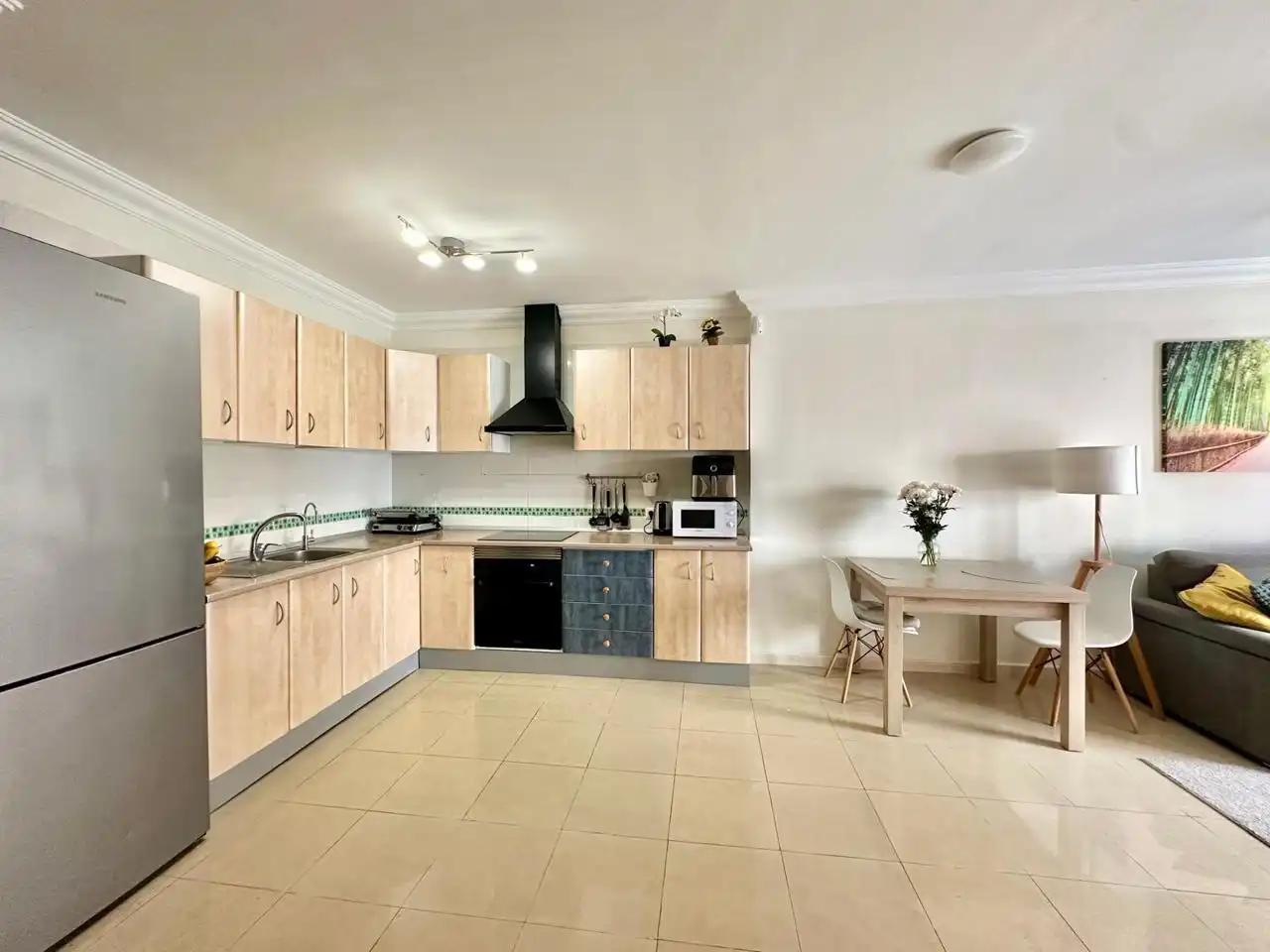 Kitchen of Flat for sale in Guía de Isora  with Air Conditioner, Terrace and Furnished