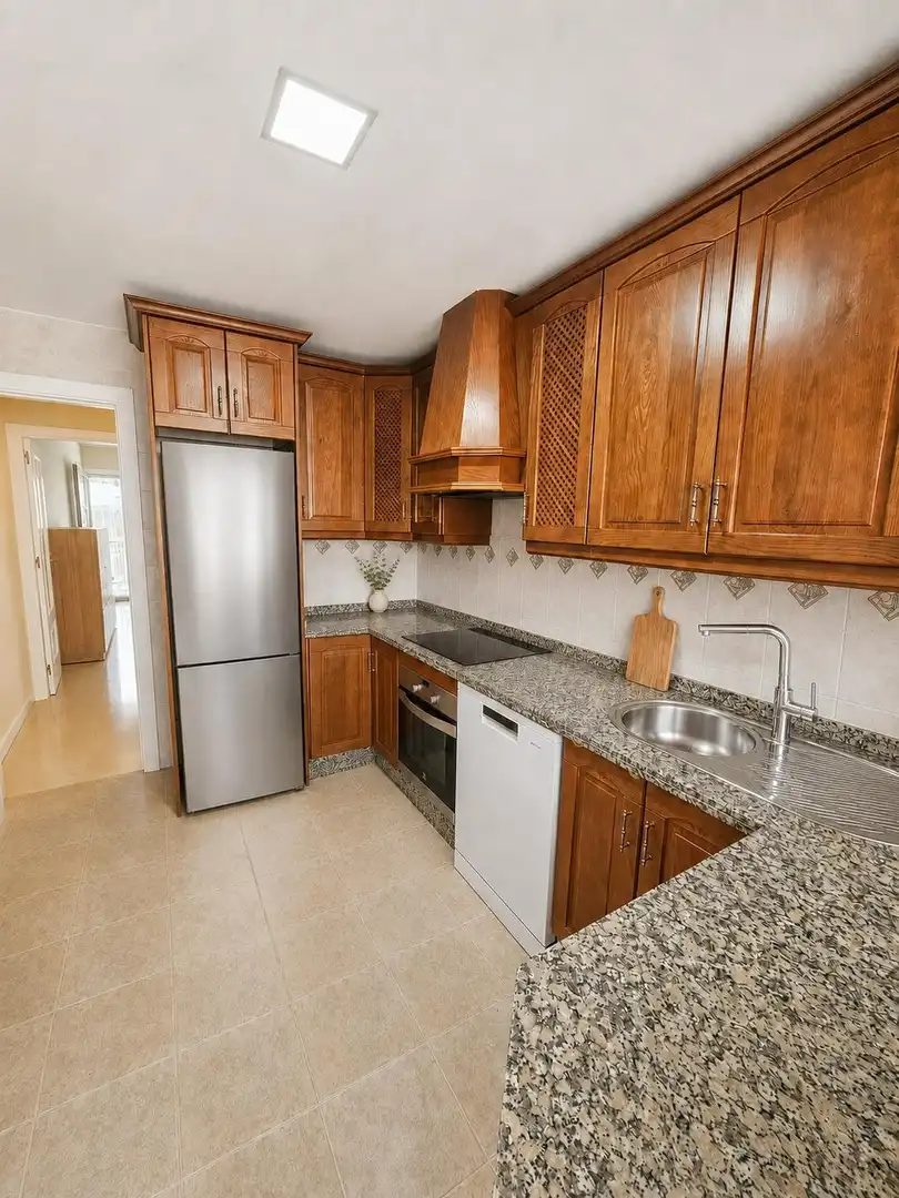 Cocina de Piso en venta en Málaga con Aire acondicionado, Jardín privado y Terraza