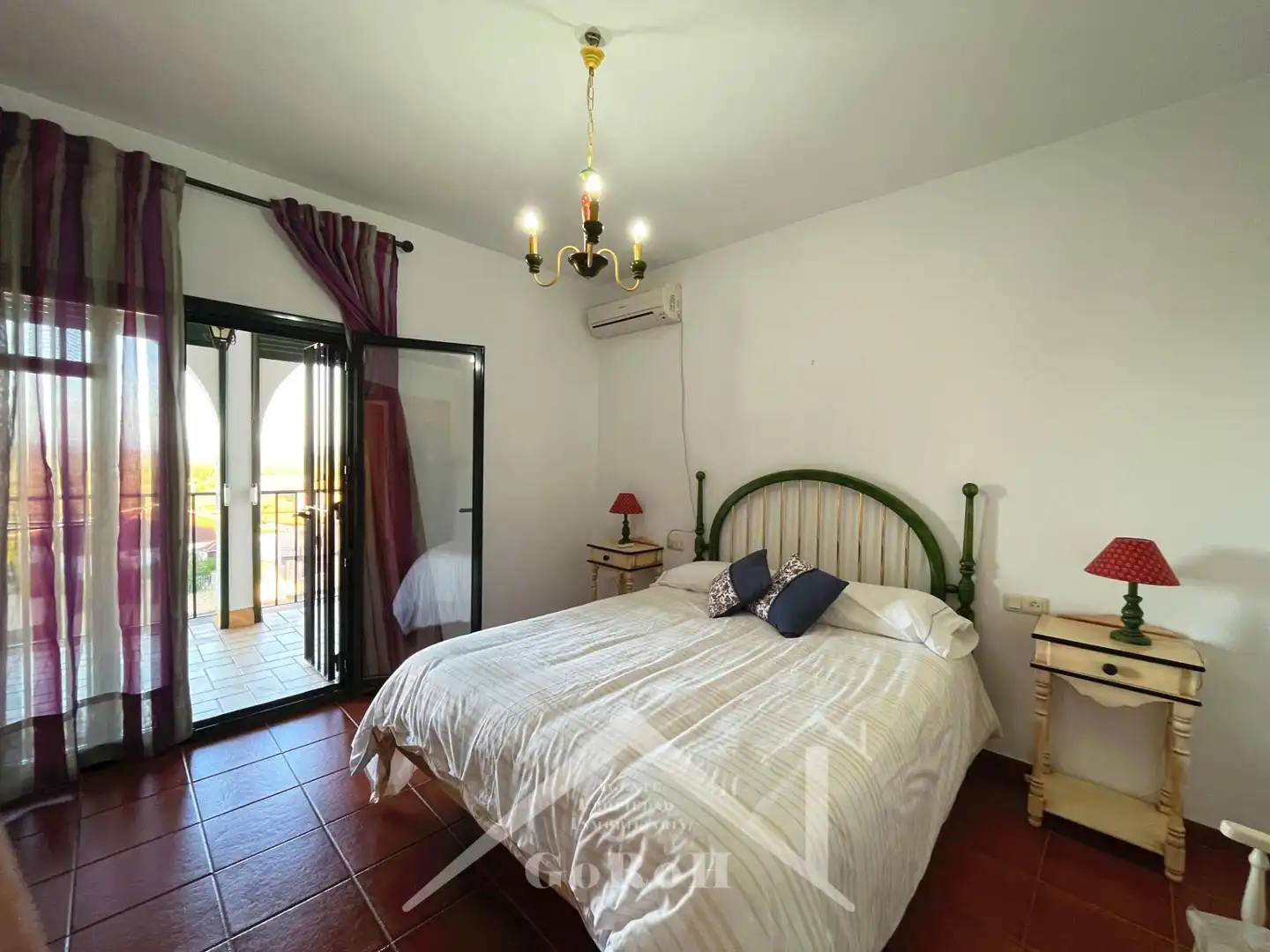 Dormitori de Casa o xalet en venda en Castilblanco de los Arroyos amb Aire condicionat, Jardí privat i Terrassa
