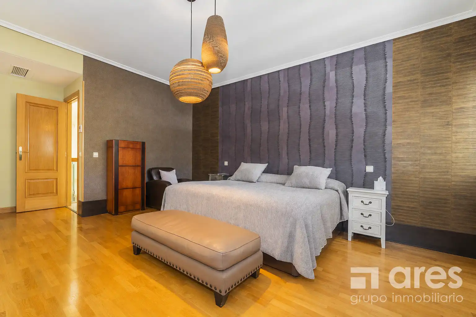Dormitori de Casa o xalet en venda en Las Rozas de Madrid amb Aire condicionat, Calefacció i Jardí privat
