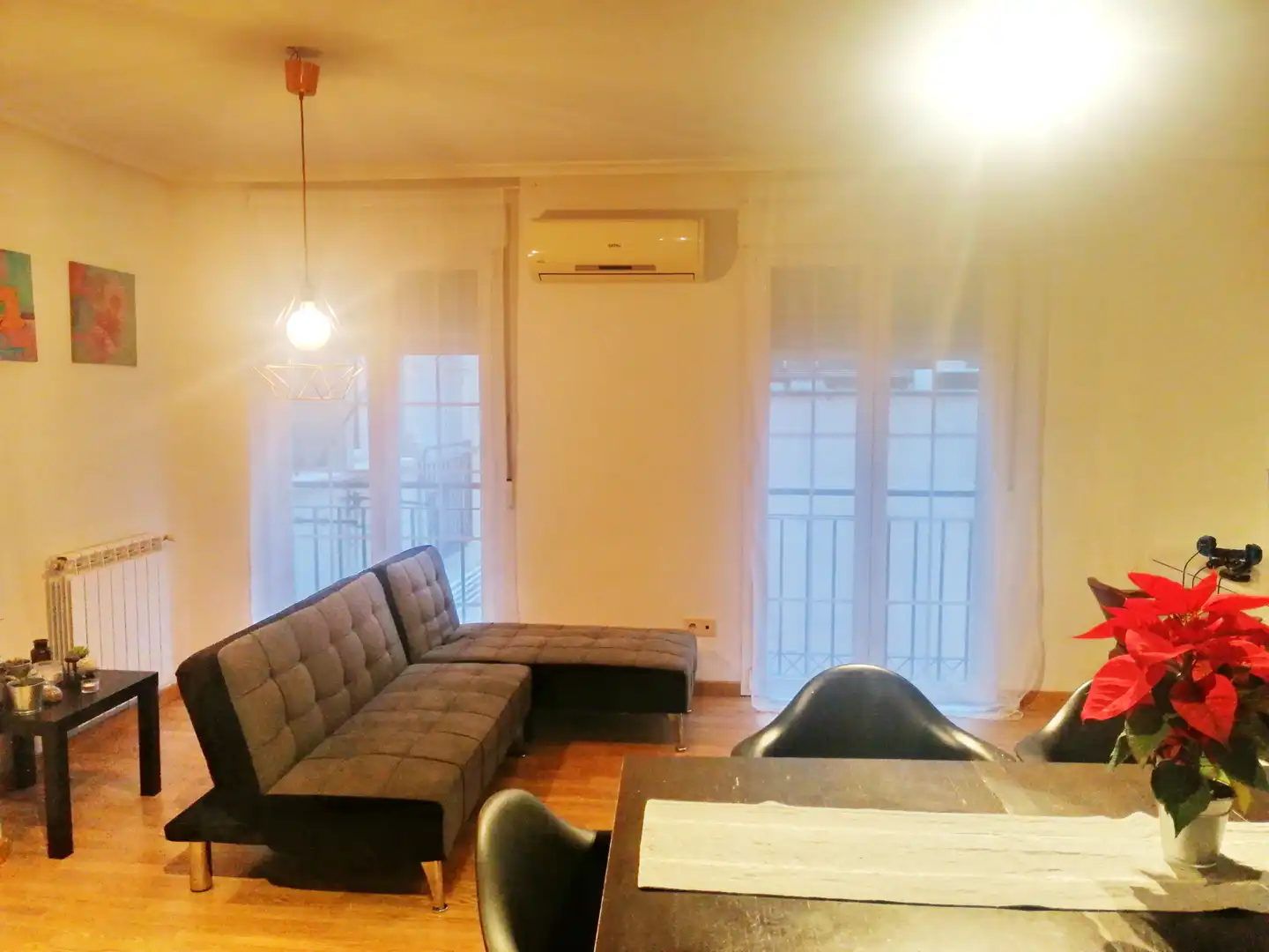 Sala de estar de Dúplex en venta en Guadalajara con Aire acondicionado, Calefacción y Parquet