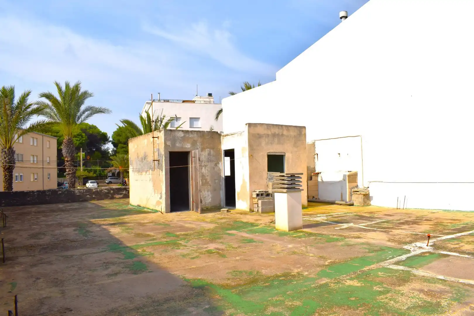 Außenansicht von Geschaftsraum zum Verkauf in Santa Margalida mit Terrasse