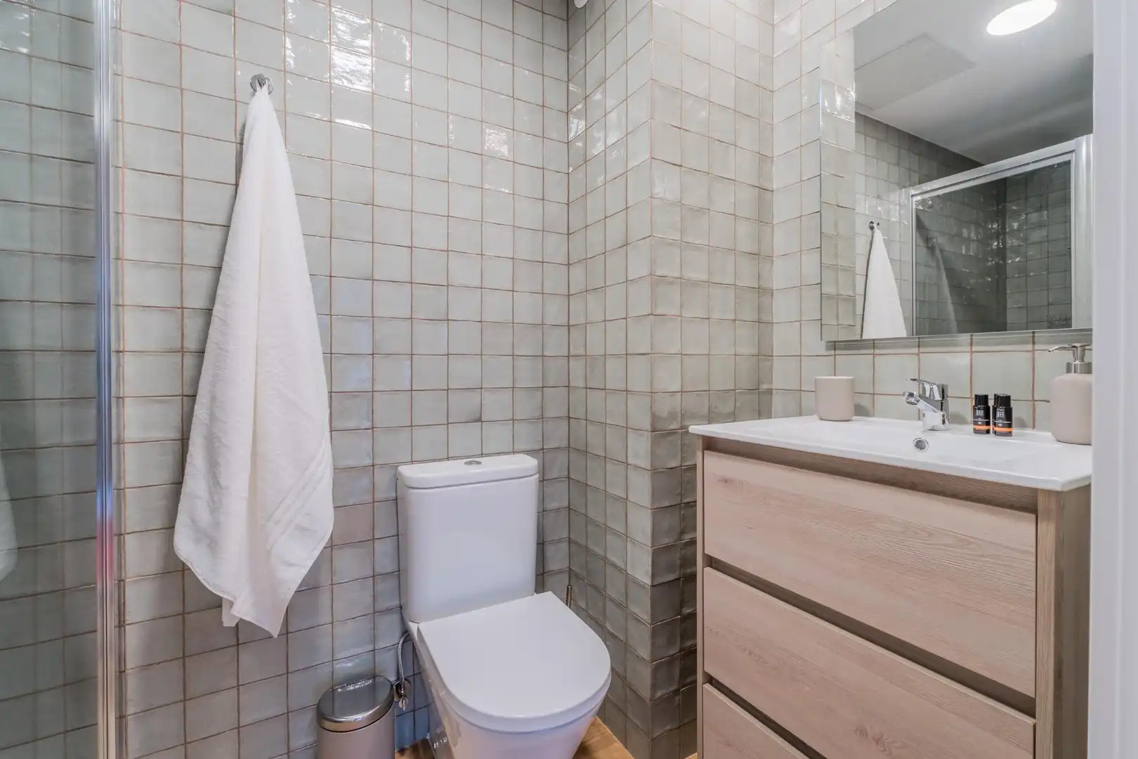 Baño de Apartamento de alquiler en Arganzuela