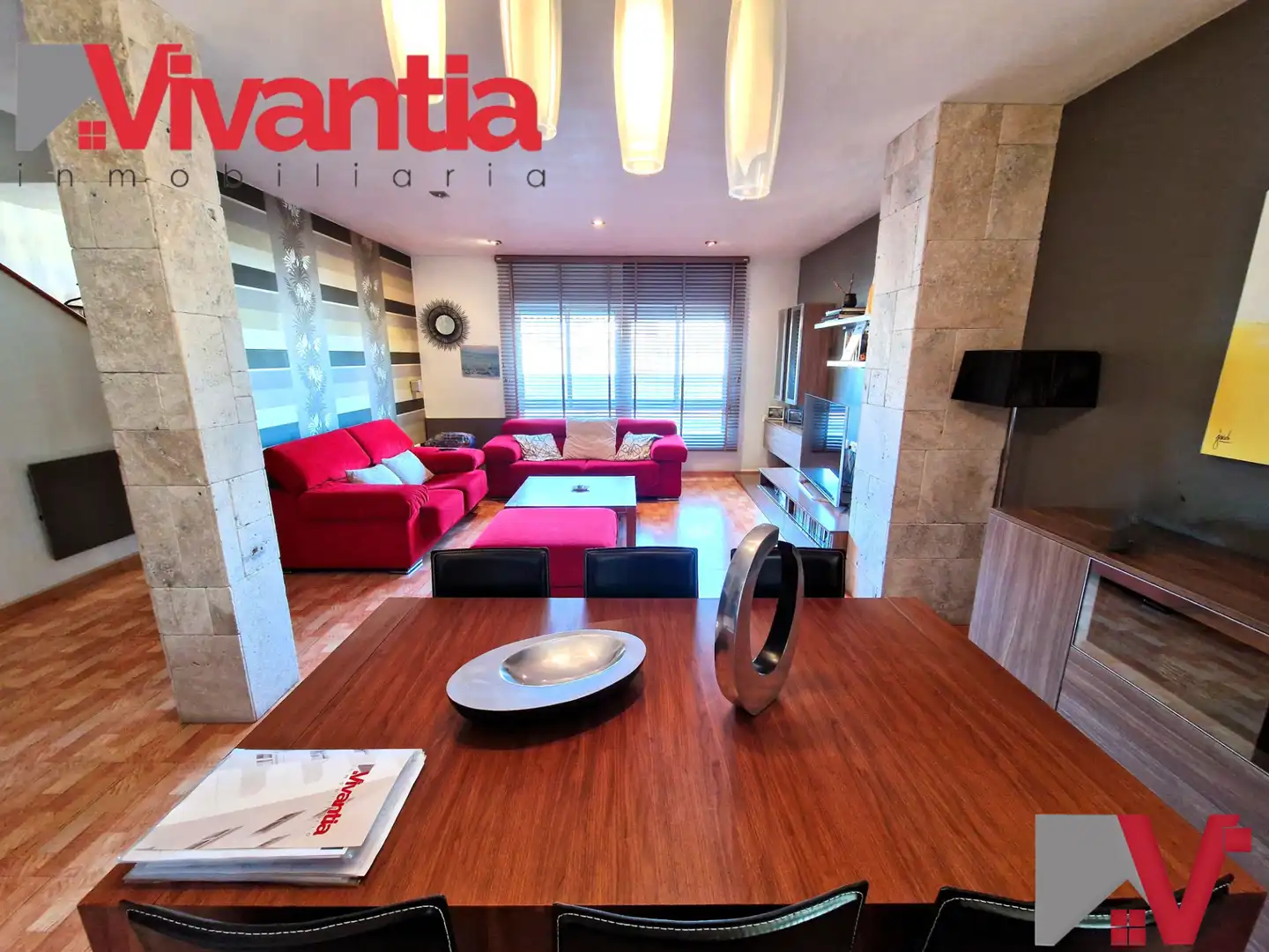 Living room of Duplexes for sale in Lorca  with Air Conditioner, Heating and Parquet flooring
